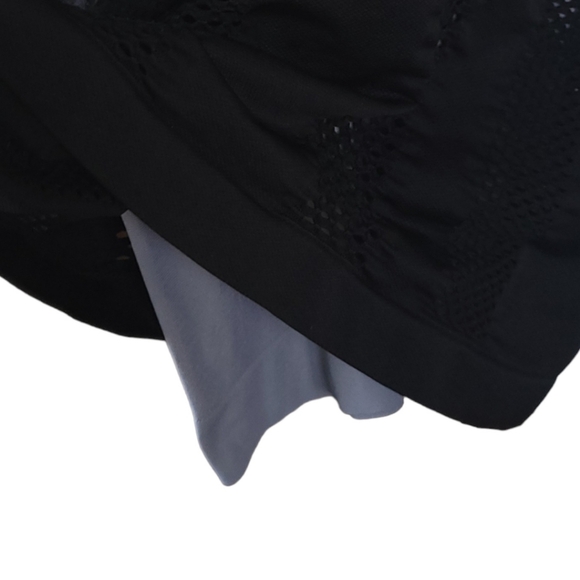 ATHLETA Black Burpee Racerback Athletic Tank Top XS Sporty High Neck - Picture 9 of 11